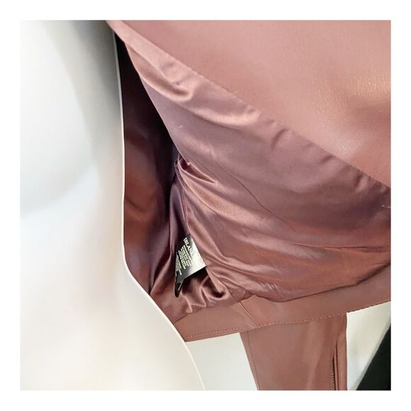 NWT Blank NYC Faux Leather Crop Moto Jacket size Small - Picture 8 of 12